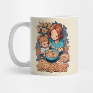 Mothers love with a Ramen Mug